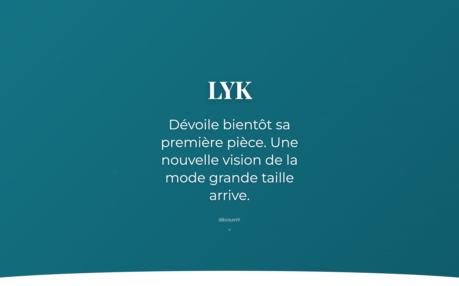 Hero section Love Your Kurves